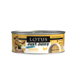 Lotus Natural Pet Food Lotus Just Juicy Canned Cat Food | Grain Free Chicken Stew 5.3 oz CASE/24