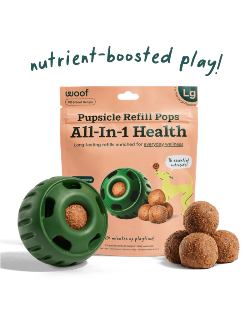 Woof Woof Pupsicle | Pops All In One Health Refill Large