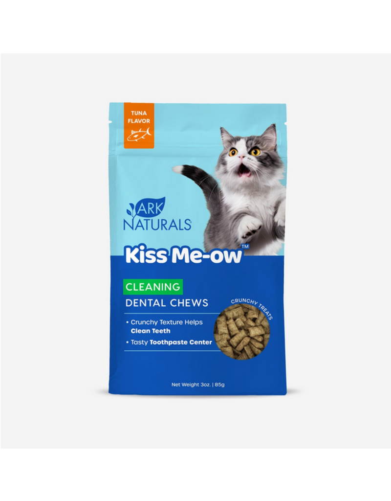 Ark Naturals Ark Naturals Dental Treats | Kiss Me-ow  Strengthening Crunchy Tuna Treats for Cats 3 oz