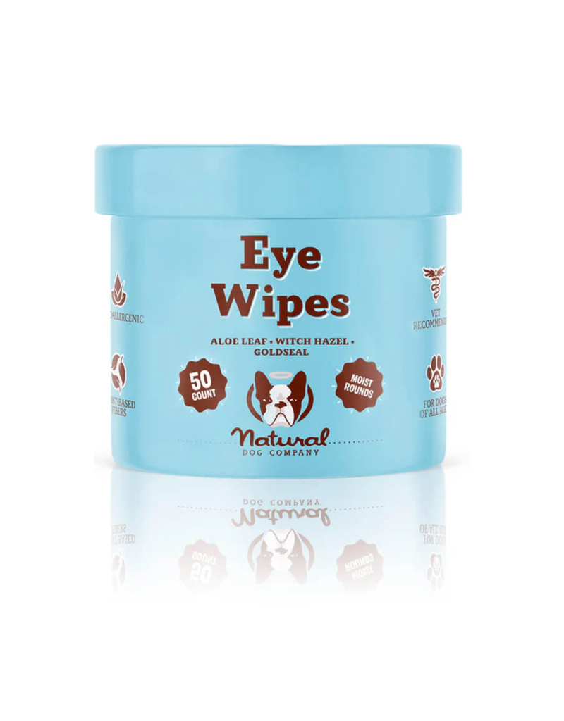 Natural Dog Company Natural Dog Company | Eye Wipes with Aloe 50 ct