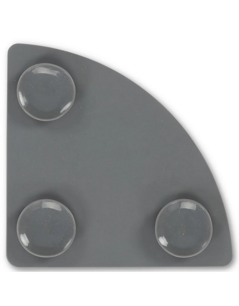 Messy Mutts Messy Mutts Silicone Lick Mat | Triangle Grey