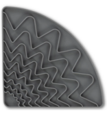 Messy Mutts Messy Mutts Silicone Lick Mat | Triangle Grey