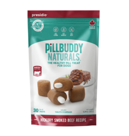 Presidio Natural Pet Co Presidio Pill Buddy Naturals | Hickory Smoked Beef 30 ct