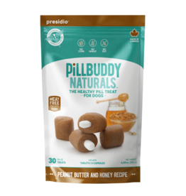 Presidio Natural Pet Co Presidio Pill Buddy Naturals | Peanut Butter and Honey 30 ct