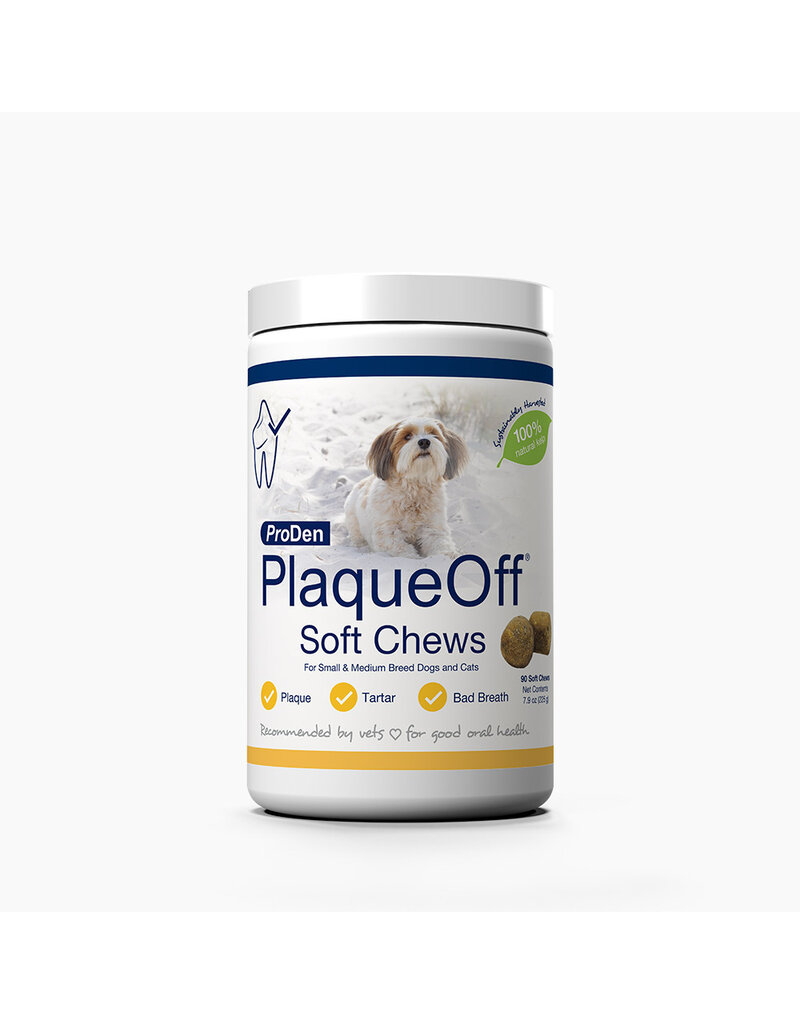 Plaque Off ProDen Plaque Off For Dogs | Small/Medium Soft Chews 90 ct