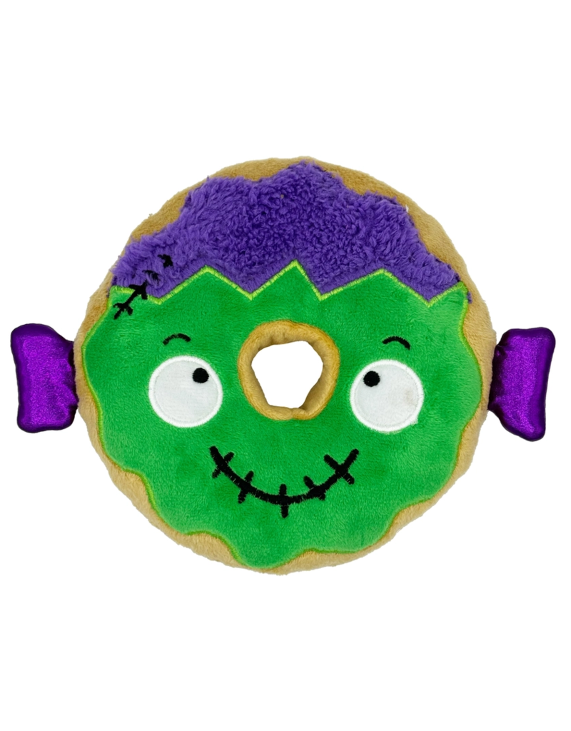 Huxley & Kent Huxley & Kent Halloween Collection | Frankenstein Donut Plush Dog Toy