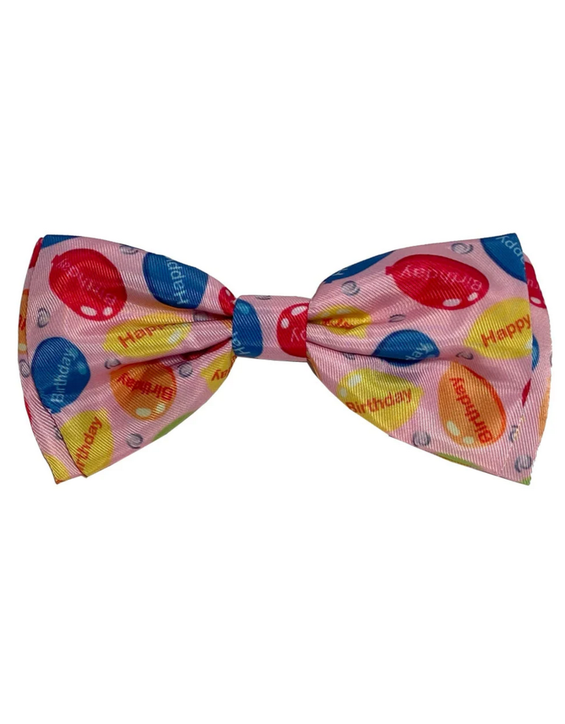 Huxley & Kent Huxley & Kent Bow Tie | Party Time Pink Small