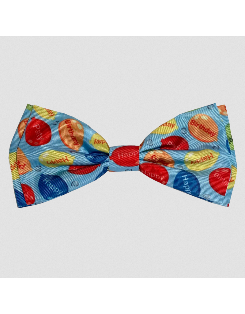 Huxley & Kent Huxley & Kent Bow Tie | Party Time Blue Small