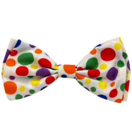 Huxley & Kent Huxley & Kent Barkday | Happy Barkday Dots 5" Large Bow Tie