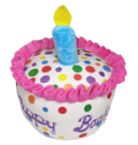 Huxley & Kent Huxley & Kent Birthday Dog Toys | Happy Barkday Cake Small