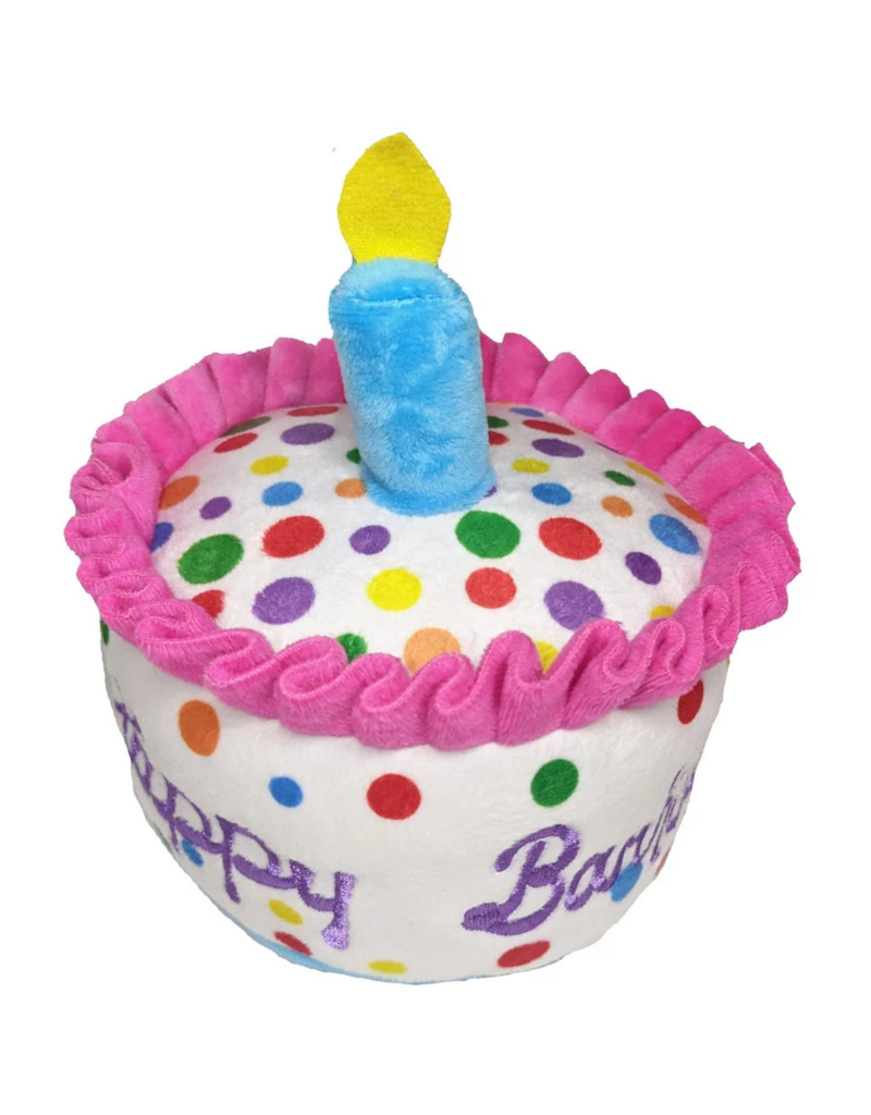 Huxley & Kent Huxley & Kent Birthday Dog Toys | Happy Barkday Cake Small