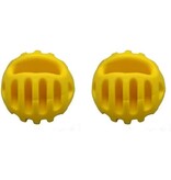 Flingerz Flingerz Dog Toys | Yellow & Glow Ball 2 pk