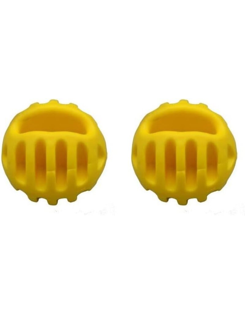 Flingerz Flingerz Dog Toys | Yellow & Glow Ball 2 pk