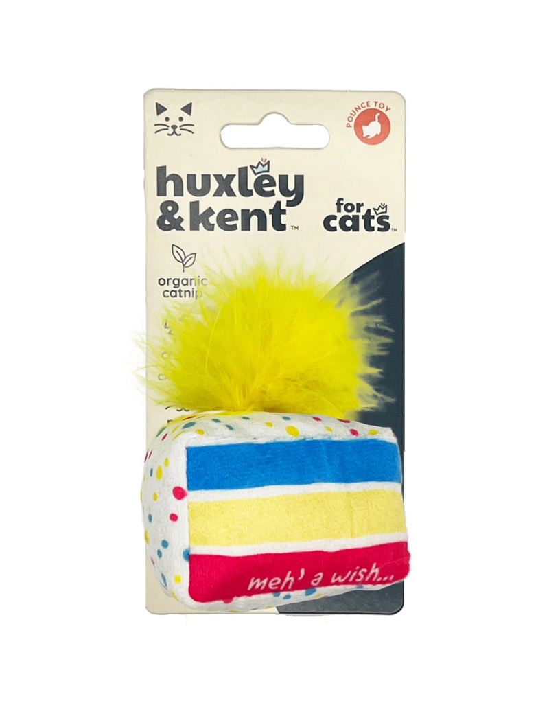 Huxley & Kent Huxley & Kent Birthday Cat Toys | Meh' A Wish Cake Slice