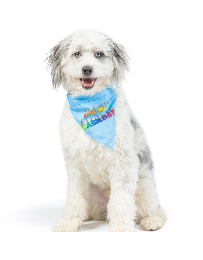 Huxley & Kent Huxley & Kent Bandana | Reversible Party Time 2.0 Blue Small