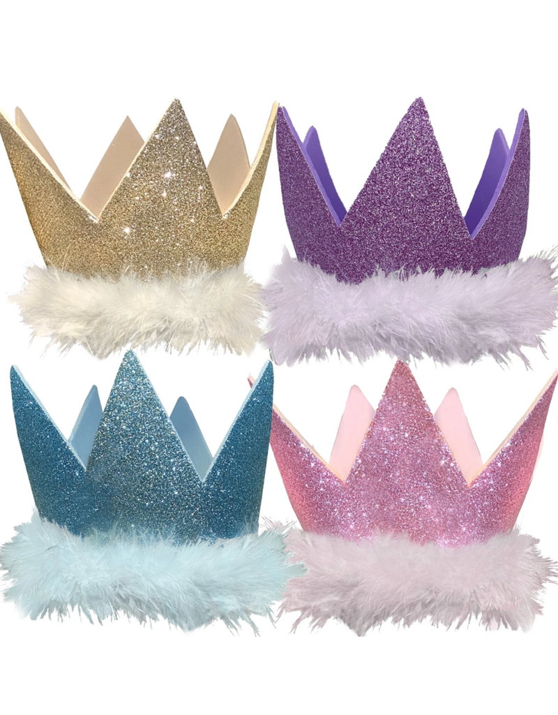 Huxley & Kent Huxley & Kent Party Crown | Pink Large