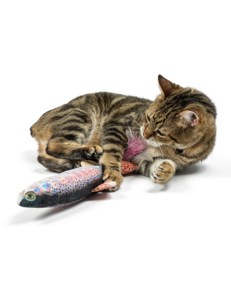 Huxley & Kent Huxley & Kent Kittybelles Cat Toys | Rainbow Trout Kicker