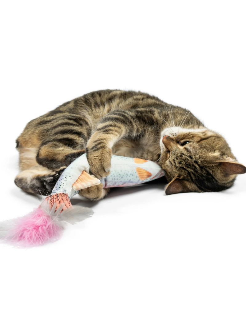 Huxley & Kent Huxley & Kent Kittybelles Cat Toys | Rainbow Trout Kicker