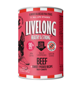 Livelong LiveLong Canned Dog Food | Beef & Sweet Potato Recipe 13 oz single