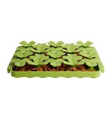 Tall Tails Tall Tails Foraging Mat | Green Spring Clover 8.5 in/1 Cup