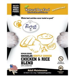 My Perfect Pet Gently Cooked Dog Food | Snuggle's Chicken & Rice 4 lb (*Frozen Products for Local Delivery or In-Store Pickup Only. *)