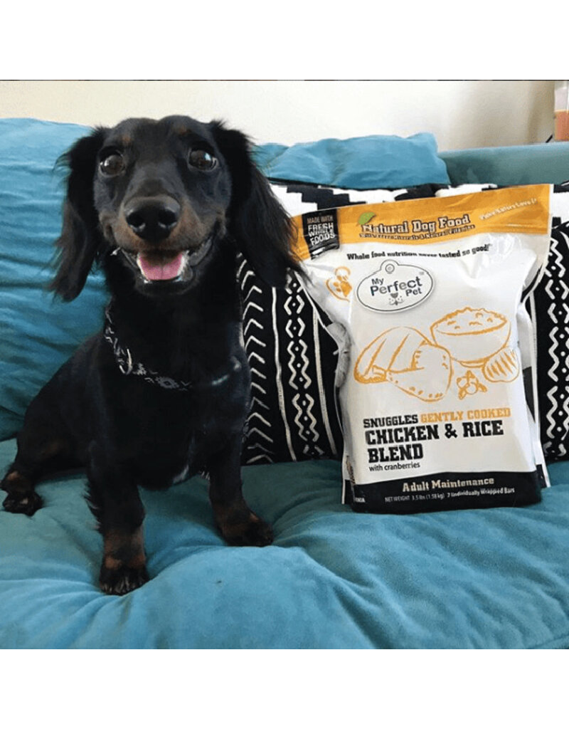 My Perfect Pet My Perfect Pet Gently Cooked Dog Food | Snuggle's Chicken & Rice 4 lb (*Frozen Products for Local Delivery or In-Store Pickup Only. *)