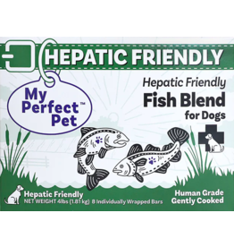 My Perfect Pet Gently Cooked Dog Food | Hepatic Friendly Fish Blend 4 lb (*Frozen Products for Local Delivery or In-Store Pickup Only. *)