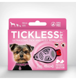 TicklessUSA Tickless Pet | Chemical Free Ultrasonic Tick & Flea Repellent Pink