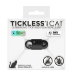 TicklessUSA Tickless Pet | Chemical Free Ultrasonic Tick & Flea Repellent Mini Cat Black Rechargeable