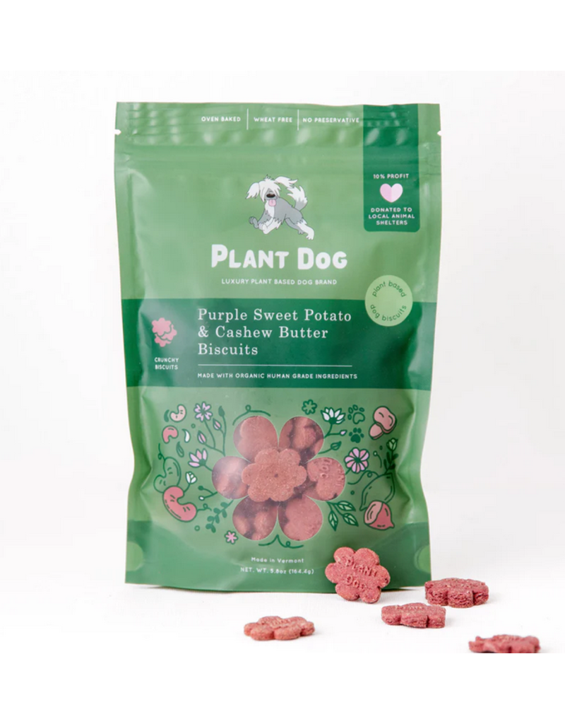 Plant Dog LLC Plant Dog Treats | Purple Sweet Potato Biscuits 5.8 oz