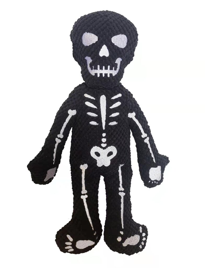 fabdog Fab Dog Halloween Dog Toys | Floppy Skeleton Small