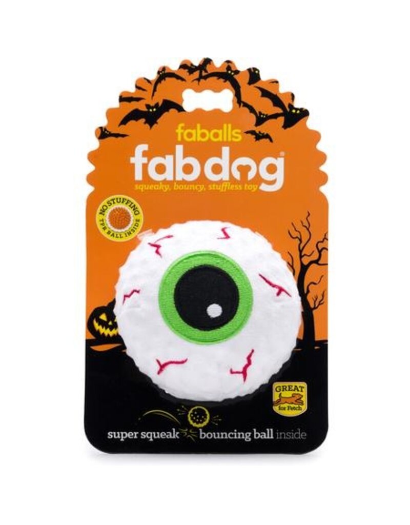 fabdog Fab Dog Halloween Dog Toys | Eyeball Large