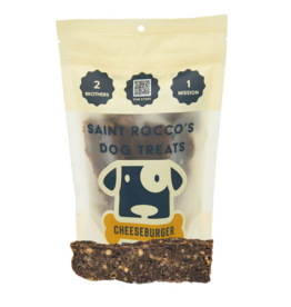 Saint Rocco's Treats Saint Rocco Dog Treats | Cheeseburger Jerky 8 oz