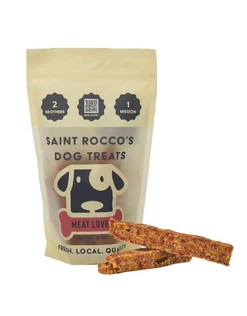 Saint Rocco's Treats Saint Rocco Dog Treats | Meat Lover Jerky 8 oz