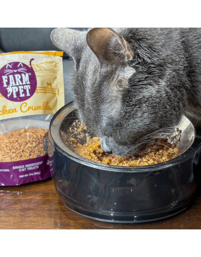 Farm to Pet Farm to Pet Cat Treats | Chicken Crumbles 3 oz