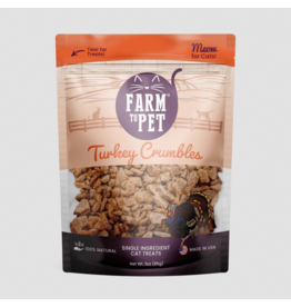 Farm to Pet Farm to Pet Cat Treats | Turkey Crumbles 3 oz