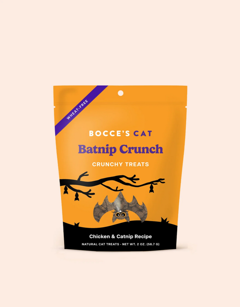 Bocce's Bakery Bocce's Bakery Halloween | Batnip Crunch Chicken Cat Treats 2 oz