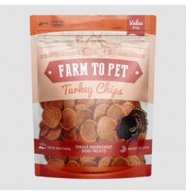 Farm to Pet Farm to Pet Dog Treats | Turkey Chips 12 oz