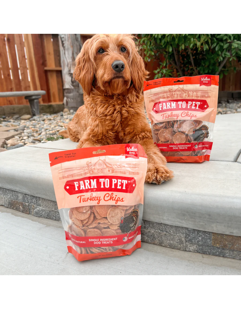Farm to Pet Farm to Pet Dog Treats | Turkey Chips 12 oz