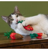 Yeowww! Yeowww! Catnip Cat Toys | Strawberries 3 pack
