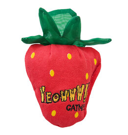 Yeowww! Yeowww! Catnip Cat Toys | Strawberry Red