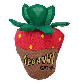 Yeowww! Yeowww! Catnip Cat Toys | Strawberry Chocolate Dipped