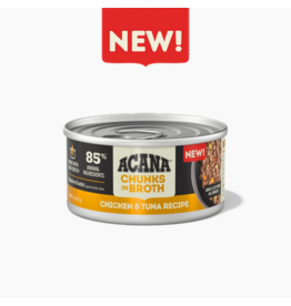 Acana Acana Canned Cat Food | Chicken & Tuna Recipe Chunks in Bone Broth 3 oz single