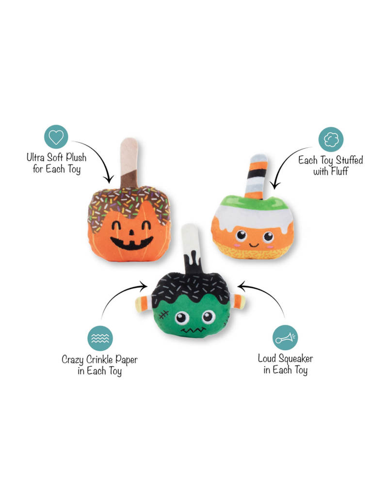 Pet Shop Pet Shop Fringe Studio Halloween Plush Dog Toy | No Trick Just Treat 3 Pack Mini Set