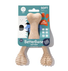 Better Bone Better Bone Chew Toy | Soft Beef Wishbone Small