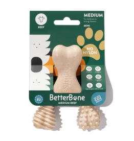 Better Bone Better Bone Chew Toy | Medium Beef Wishbone Mini