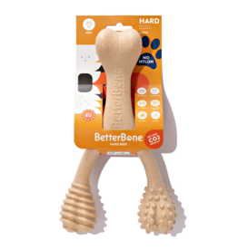 Better Bone Better Bone Chew Toy | Hard Beef Wishbone Large