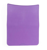 Messy Mutts Messy Cats | Litter Mat Purple