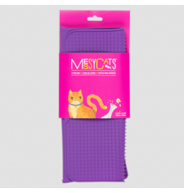 Messy Mutts Messy Cats | Litter Mat Purple