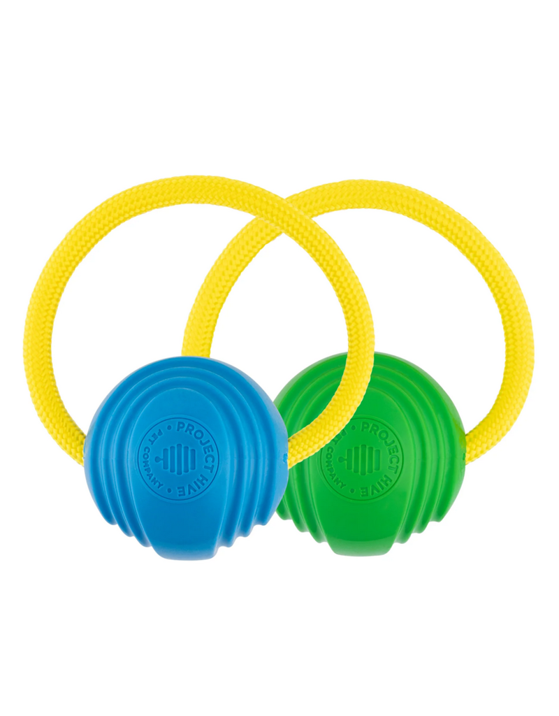 Project Hive Pet Company Project Hive Dog Toys | Hive Balls Green & Blue Small/Medium 2 Pack